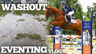 EVENTING IN SOGGY CONDITIONS at Catton Park  Donuts 4th Novice run  Eventing Vlog [upl. by Ajiam]