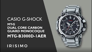 CASIO GSHOCK MTG MTGB3000D1AER DUAL CORE CARBON GUARD MONOCOQUE  IRISIMO [upl. by Jacki787]