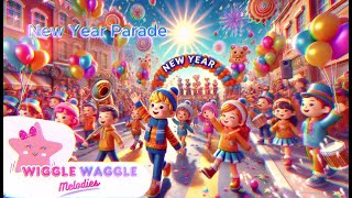 New Year Parade  Wiggle Waggle Melodies KidsClub1195 [upl. by Neras567]