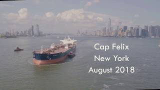 Euronav Cap Felix New York August 2018 [upl. by Trager]