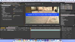 TUTO FR After Effects new CS6  Stabilisation dune vidéo  SteadyCam effect Video stabilizer [upl. by Eyr]