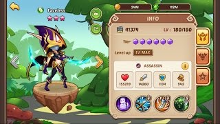 Idle Heroes  My First 8 Star Hero  No Uploads for 4 Days [upl. by Ackley]