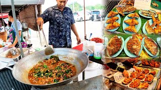 Local Fresh Market cha am  Thailand Street Food amp Market [upl. by Philemol966]