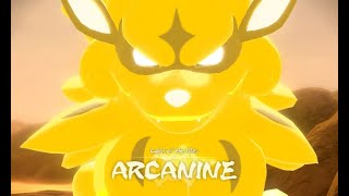 Arcanine Boss Fight  Pokemon Legends Arceus [upl. by Nhor394]