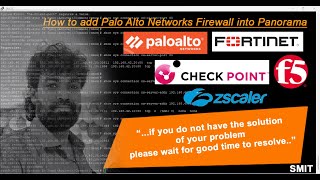 How to add Palo Alto Networks Firewall into Panorama [upl. by Annirac900]