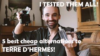 5 BEST CHEAP ALTERNATIVES TO TERRE D’HERMES [upl. by Dyl841]