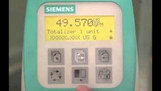 SITRANS F M Electromagnetic Flowmeter Basic Programming [upl. by Ellenhoj]