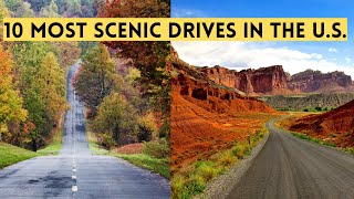 10 Most Scenic Drives in the US [upl. by Aicyle]