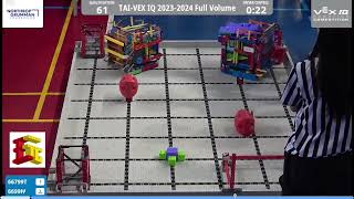 VEX IQ full volume teamwork 161 pts [upl. by Yeargain597]