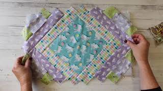 Brother Blog – quilted Easter placemats [upl. by Haerr]