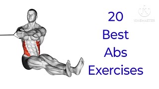 20 Best Abs Exercises l Mohit Fitness [upl. by Genna15]