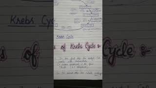 Krebs cycle Citric acid cycle TCA cycle Biochemistry MSc1st year Semester 1st [upl. by Hnil]