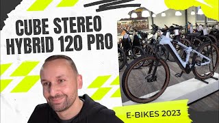 3899 € Geile Performance EBike 2023 Cube Stereo Hybrid 120 PRO Performance Line CX Fully [upl. by Dev]