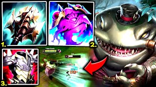 TAHM KENCH TOP IS A BEAST OF A TOPLANER YOU SHOULD PLAY IT  S14 Tahm Kench TOP Gameplay Guide [upl. by Nad679]