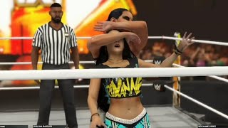 WWE 2K24 SHAYNA BASZLER WANTS TO INJURE ROXXANE MORE IN NXT WWE WWE2K24 [upl. by Alyhs]