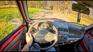 2005 Fiat Seicento 11 FIRE 55HP 0100 POV Test Drive 1417 Joe Black [upl. by Nivre429]