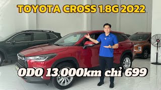 Toyota Cross 18G 2022 odo 13000km  Thu mua trao đổi ô tô cũ  Nguyễn Hưng 0968494937 [upl. by Eigriv]