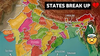 These Indian States Will Break Up In Near Future  New States In India [upl. by Adaminah]