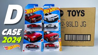 Unboxing Hot Wheels 2024  D Case [upl. by Niwled]