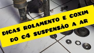 dica sobre rolamento e coxim para o c4 com suspensão a ar [upl. by Brechtel506]