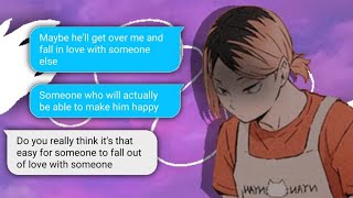 You Really Think Hes That Easy  Strings of Fate KuroKen Part 4  Haikyuu Texts Story [upl. by Jefferey]