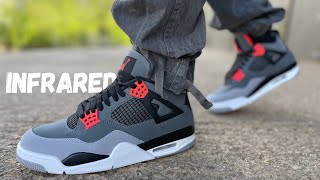 What Happened To These Jordan 4 Infrared Review amp On Foot [upl. by Evelunn]