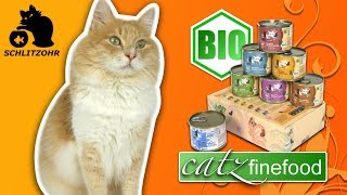 🔥Katzenfutter Test CATZ FINEFOOD BIO  KatzenfutterTest  No 2 [upl. by Boycie868]