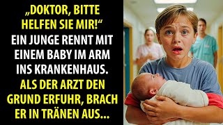 Verzweifelter Junge rennt mit Baby ins Krankenhaus Der Grund rührt alle zu Tränen… [upl. by Kronfeld]