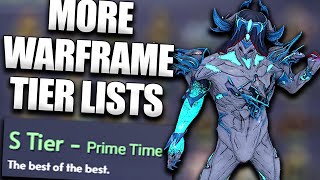 Best Tierlist Warframe Community Overframe Tier List 2024 [upl. by Emelita]