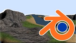 BlenderBuilding basic terrain in blender [upl. by Diao862]