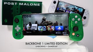 New Backbone One  Post Malone Limited Edition Unboxing [upl. by Notned]