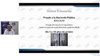 Webinar Principales infracciones y sanciones tributarias [upl. by Enicnarf]