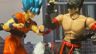 Goku challenges the Ironfist champions  Tekken8 vs DBZ [upl. by Notyalk91]