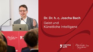 Geist und Künstliche Intelligenz  Vortrag von Dr Dr h c Joscha Bach [upl. by Kcira]