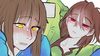 Chara x Frisk Dub Compilation Undertale Charisk Comic Dub [upl. by Anson]