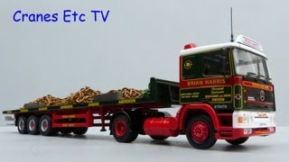 Corgi Seddon Atkinson Strato Tractor  Trailer Brian Harris by Cranes Etc TV [upl. by Chauncey]