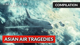 Air Disasters Over Asia  Mayday Air Disaster [upl. by Namharludba]