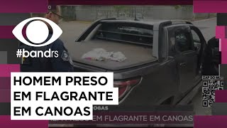 Canoas homem preso em flagrante traficando drogas [upl. by Dinse]