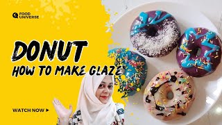 How to make glaze For Donuts  Donut Recipe easy to make HowtomakeDonutGlazed GlazedRecipe [upl. by Hildegaard]