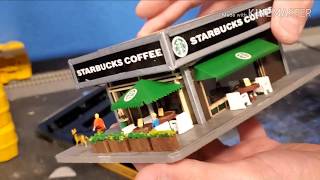 Review of the Menards Ho Scale Starbucks kit [upl. by Tena]