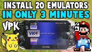 This VPK Installs 20 Emulators In 3 Minutes [upl. by Aileno559]