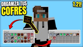 Organiza tus Cofres como un Pro en Minecraft Bedrock 121 📦🔧 [upl. by Kimberly889]