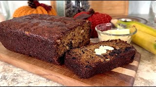 Quick and Easy BANANA Bread From SCRATCH  Home Cooking [upl. by Anaitsirc]