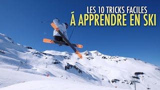 Les 10 tricks faciles à apprendre en ski [upl. by Eldnek844]