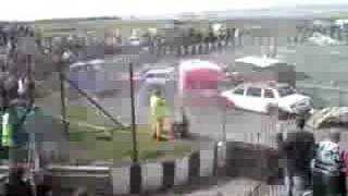 warton stock car club caravan race 08 [upl. by Elleirad]