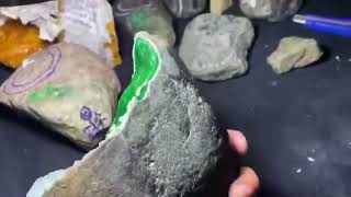 green jadeite jade boulder [upl. by True]