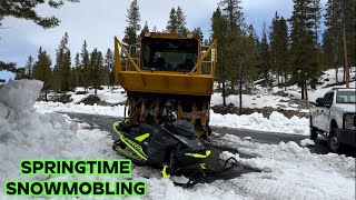 Snowmobile Exploration Spring Edition [upl. by Alvan717]