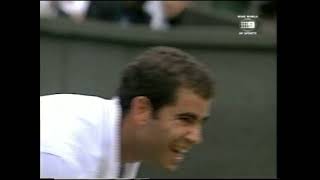 Tennis  Wimbledon 1999  Mens Singles SemiFinals featuring Sampras vs Henman amp Agassi vs Rafter [upl. by Nolrev]