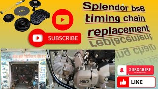 I Replaced the Timing Chain in My Splendor 🙋bs6 timing chain [upl. by Airakaz]