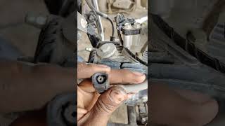 Injector cap tut gya 😥 splendor bs6  kundan auto parts  bilaspur chattisgarh ❤️ auto mobile video [upl. by Ameekahs]